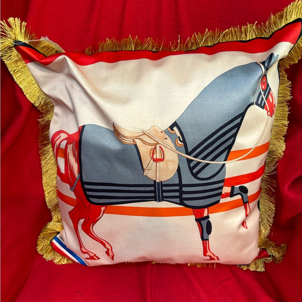 Hermes custom pillow case